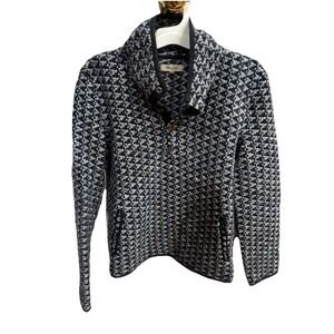 Madewell Harmonica Wool Blend Pullover Sweater Jacket Size Extra Small